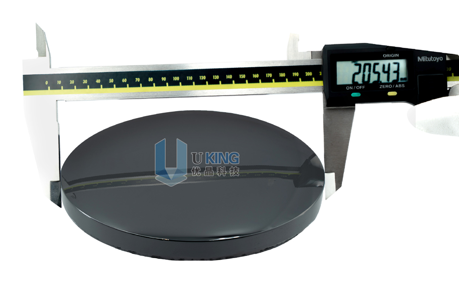 8-inch silicon carbide crystal